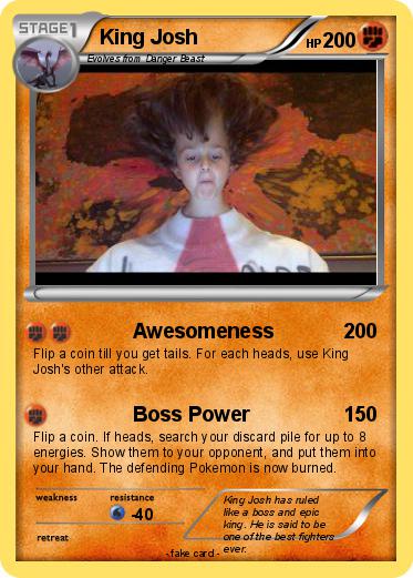 Pokemon King Josh