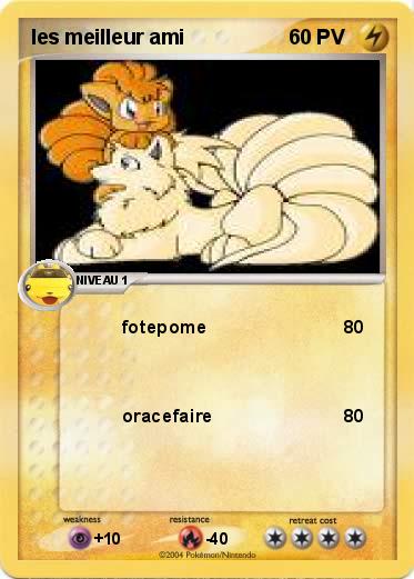 Pokemon les meilleur ami
