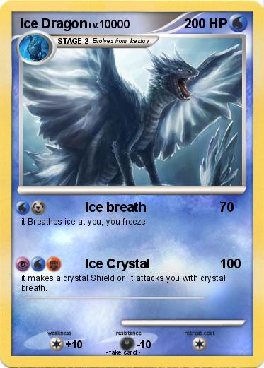 Pokemon Ice Dragon
