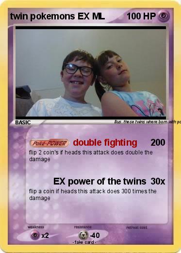 Pokemon twin pokemons EX ML