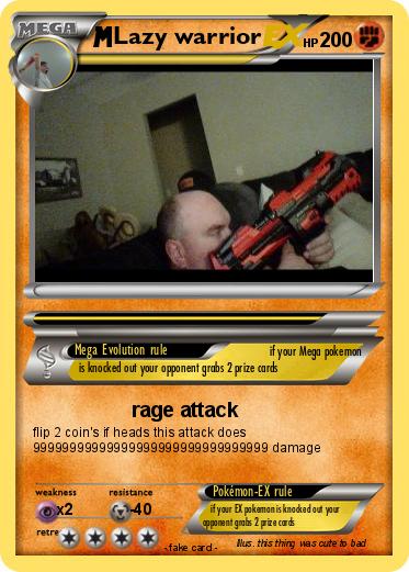 Pokemon Lazy warrior
