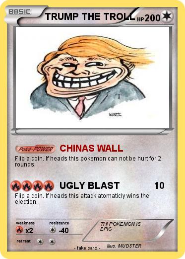 Pokemon TRUMP THE TROLL