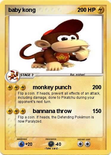 Pokemon baby kong
