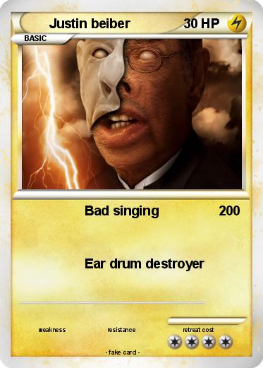 Pokemon Justin beiber
