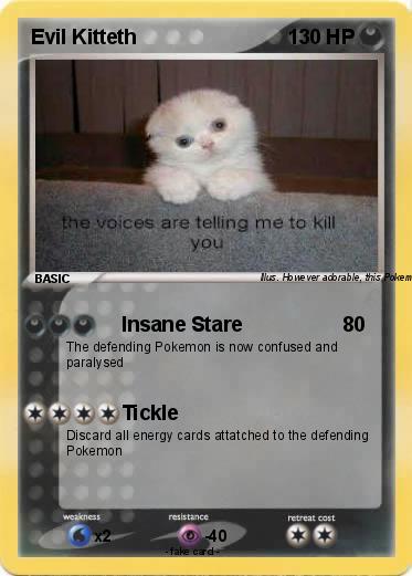 Pokemon Evil Kitteth