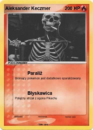 Pokemon Aleksander Keczmer