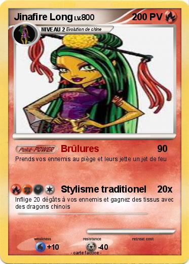 Pokemon Jinafire Long
