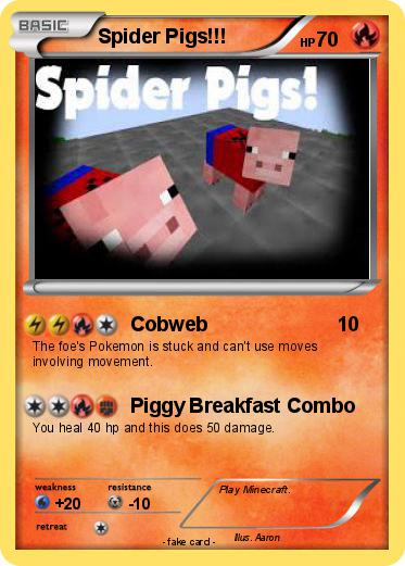 Pokemon Spider Pigs!!!