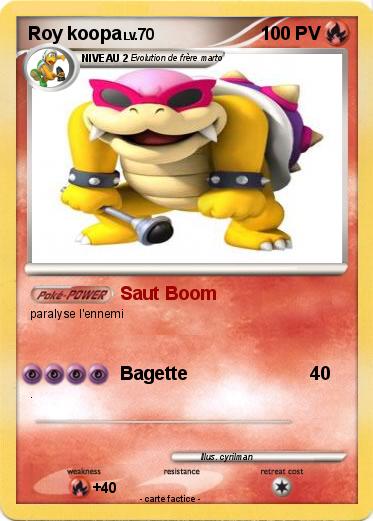 Pokemon Roy koopa