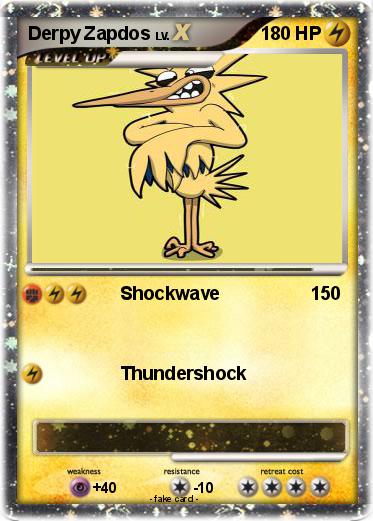 Pokemon Derpy Zapdos