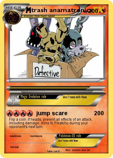 Pokemon trash anamatronics