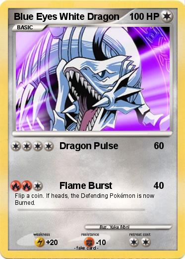 Pokemon Blue Eyes White Dragon