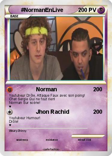 Pokemon #NormanEnLive