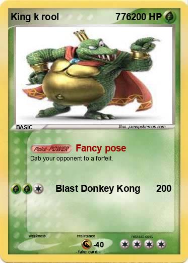 Pokemon King k rool                      776