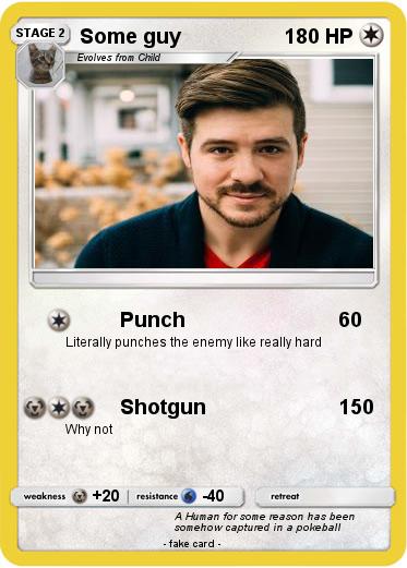 Pokemon Some guy