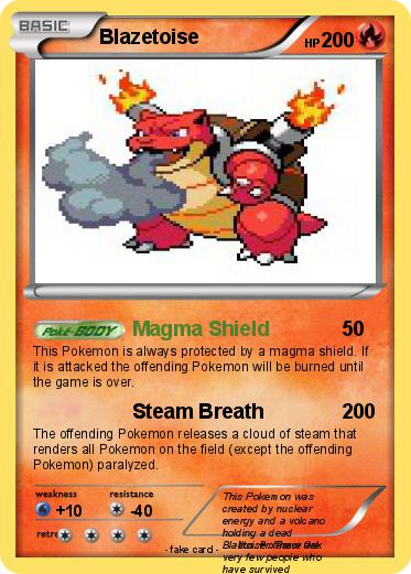Pokemon Blazetoise
