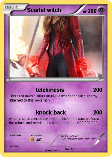 Pokemon Scarlet witch