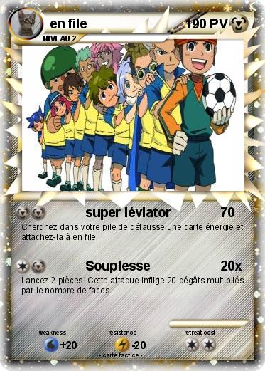 Pokemon en file