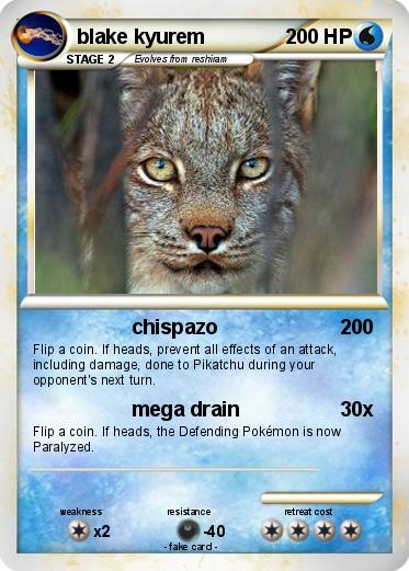 Pokemon blake kyurem