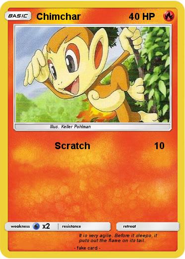 Pokemon Chimchar