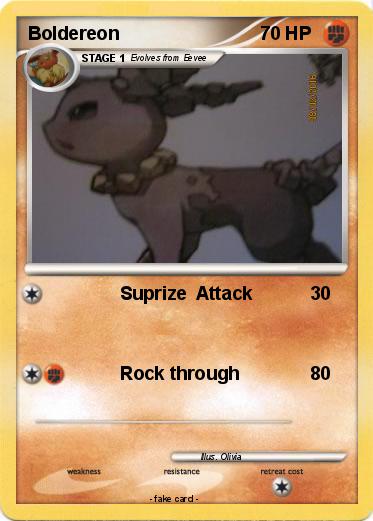 Pokemon Boldereon
