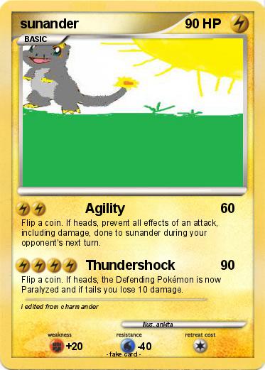 Pokemon sunander