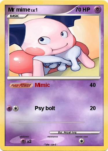 Pokemon Mr mime