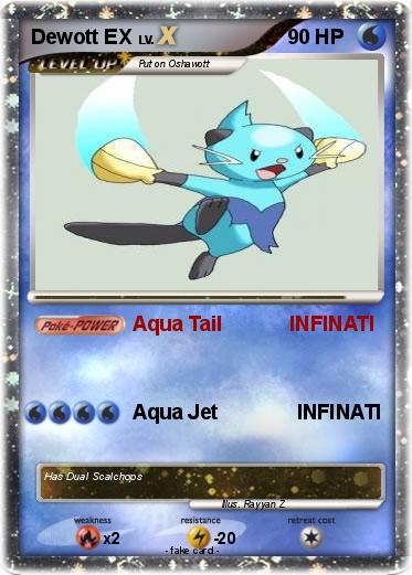 Pokemon Dewott EX