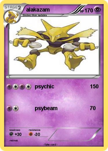 Pokemon alakazam