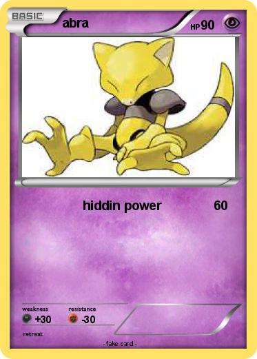 Pokemon abra