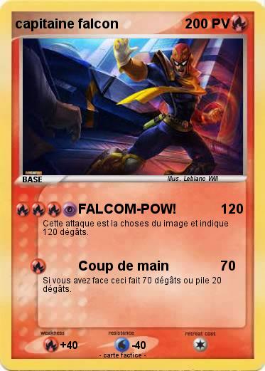 Pokemon capitaine falcon