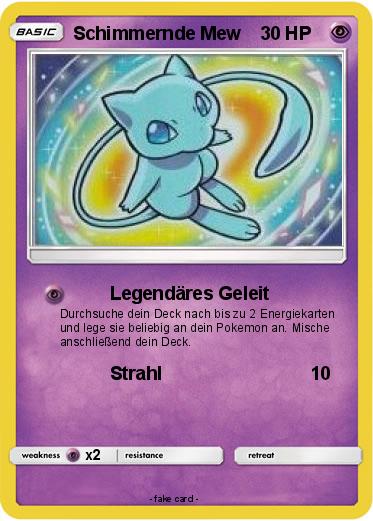 Pokemon Schimmernde Mew