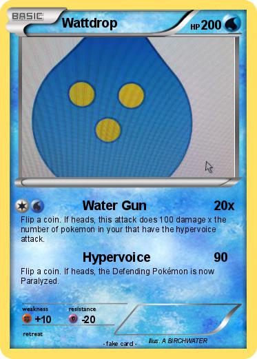Pokemon Wattdrop