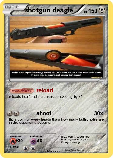 Pokemon shotgun deagle