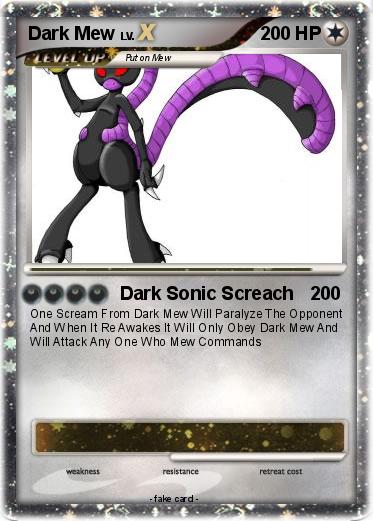 Pokemon Dark Mew