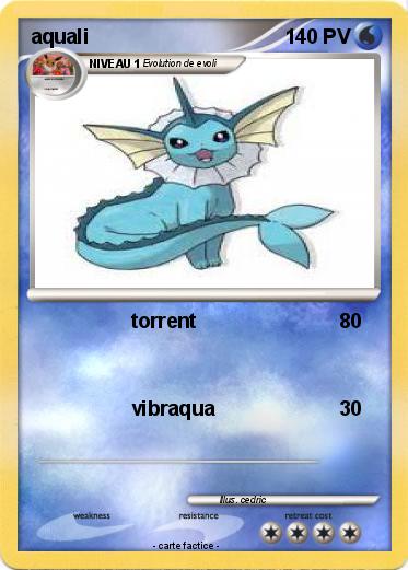 Pokemon aquali
