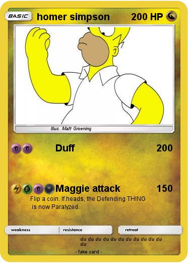 Pokemon homer simpson
