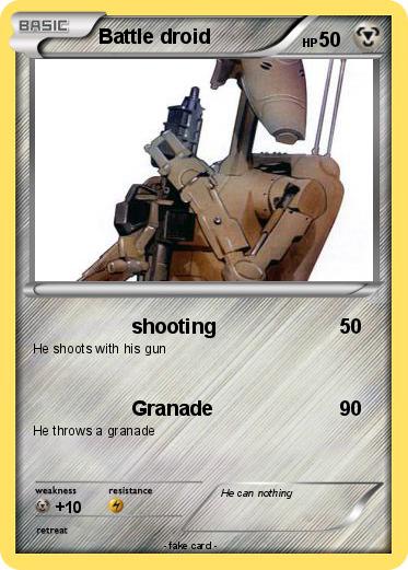 Pokemon Battle droid