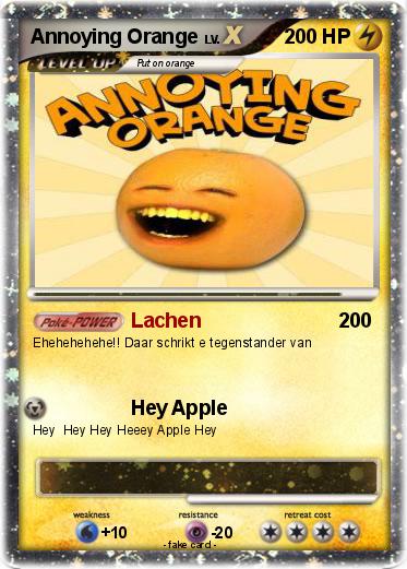 Pokemon Annoying Orange