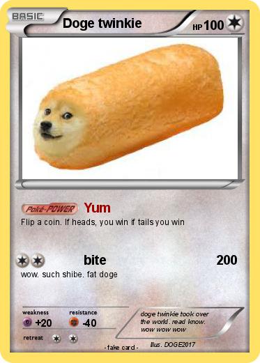 Pokemon Doge twinkie