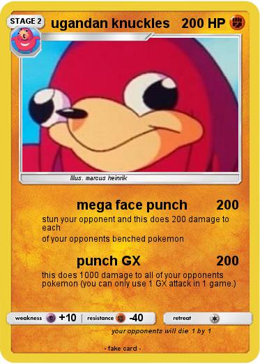 Pokemon ugandan knuckles