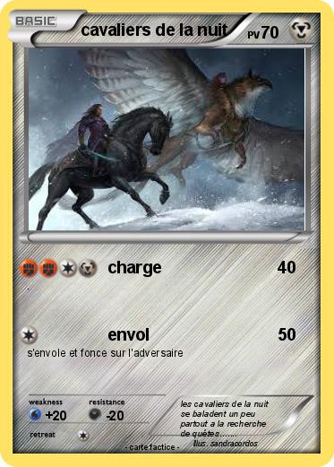 Pokemon cavaliers de la nuit
