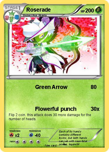 Pokemon Roserade