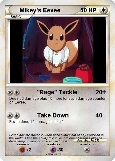 Pokemon Mikey's Eevee