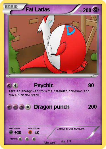Pokemon Fat Latias