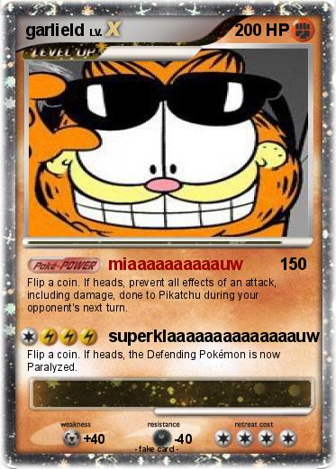 Pokemon garlield