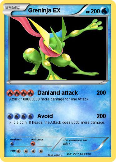 Pokemon Greninja EX
