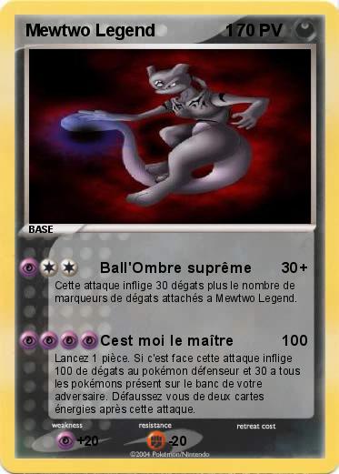 Pokemon Mewtwo Legend               1            