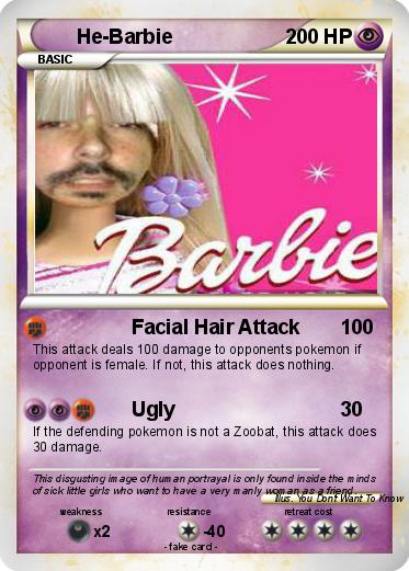 Pokemon He-Barbie