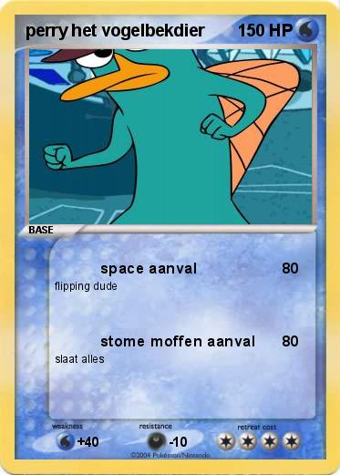 Pokemon perry het vogelbekdier